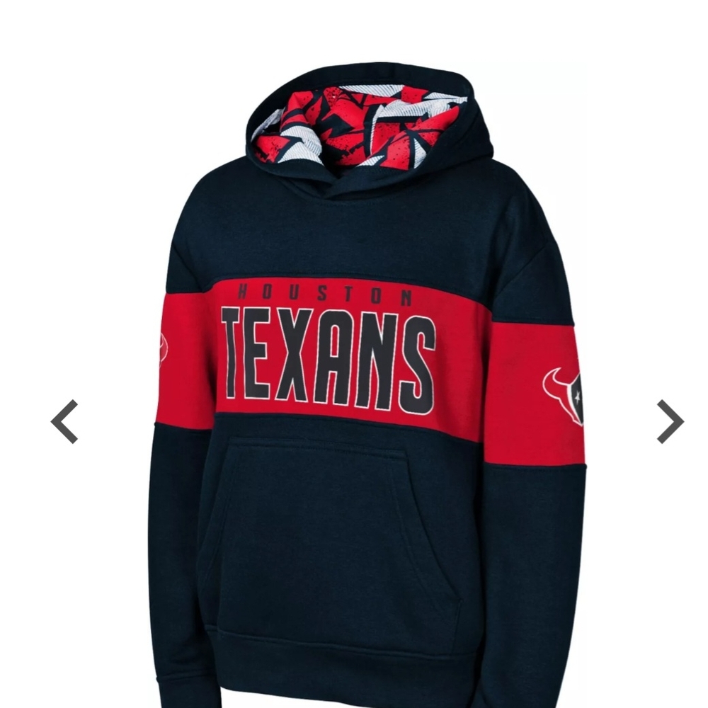 NFL Houston Texans Kids Hoodie - Navy and Red